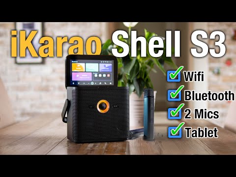 iKarao Shell S3 affordable karaoke machine